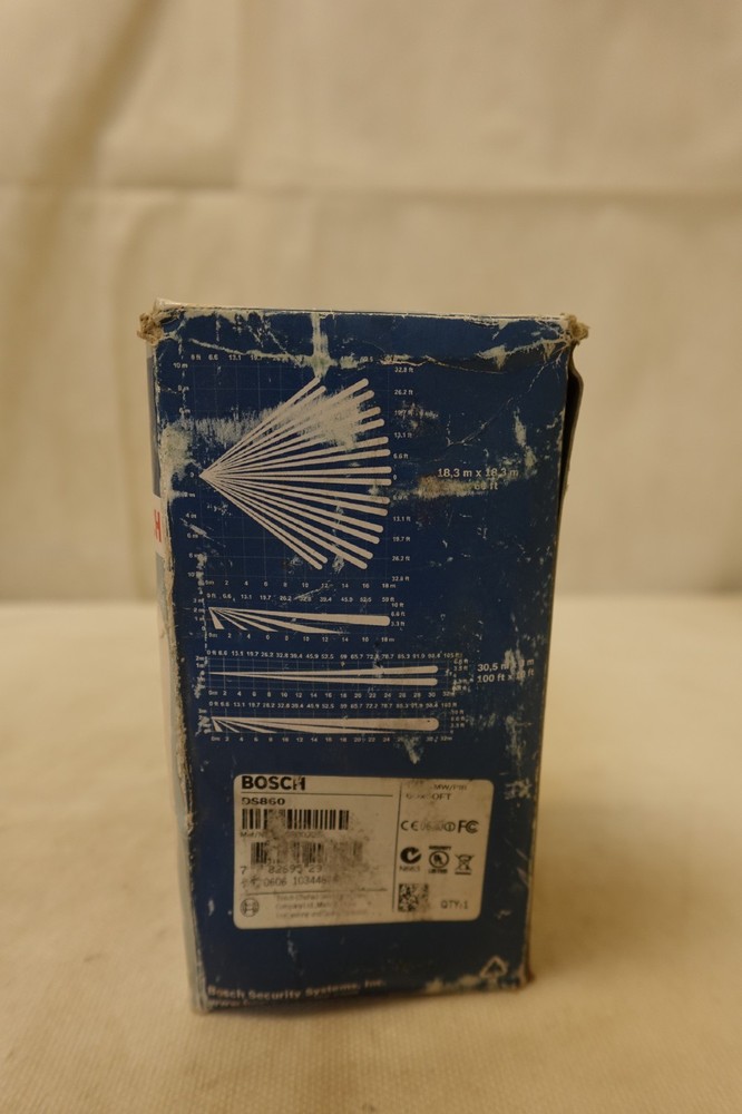 Bosch TriTech - Security System PIR Microwave Motion Detector - Model DS860 NOS