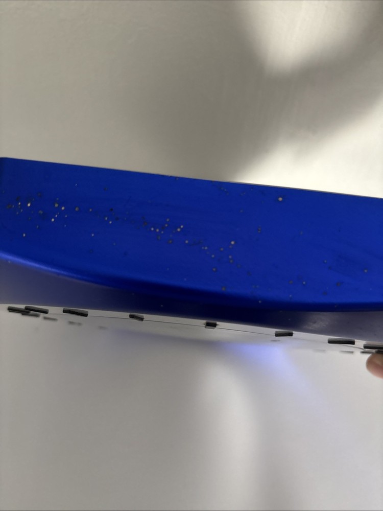 1990s Kobalt Tools Blue Wall Clock TESTED AND WORKING