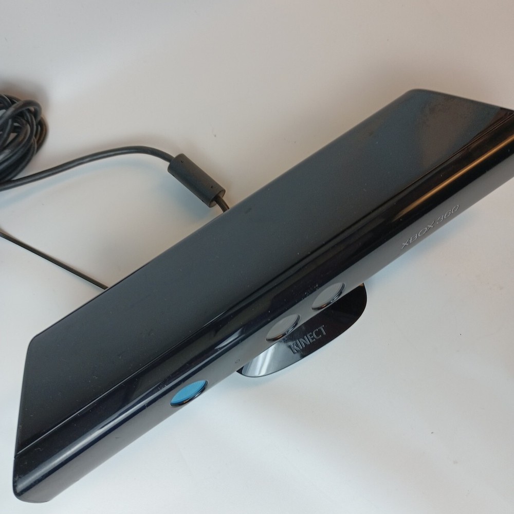 Microsoft XBOX 360 Kinect Sensor Bar 1473 Black Tested Working Genuine