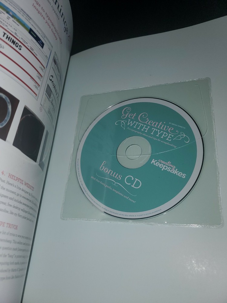 Get Creative With Type Fun :Typography Ideas And Tips For Scrapbooking Bonus CD