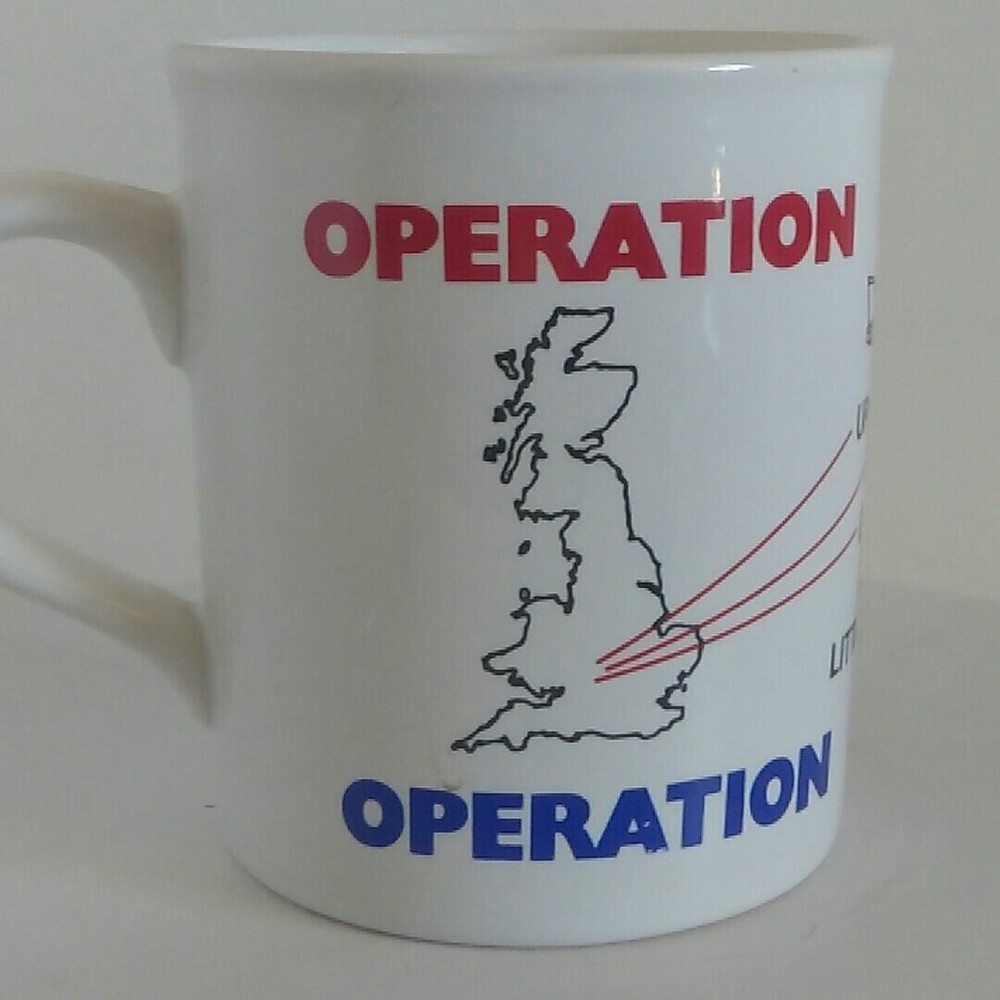 Operation Desert Storm Coffee Mug Vintage