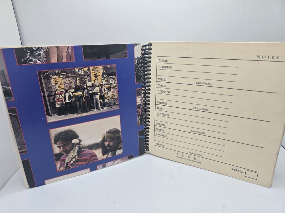 Vintage Grateful Dead Address Book