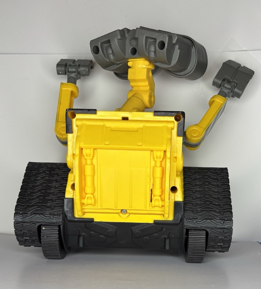 Disney Pixar Wall-E Thinkway Robot Animated RC Toy Works (NO Remote Control)