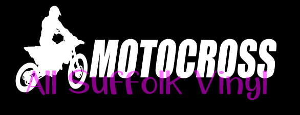 Motocross Window Decal Sticker Biker
