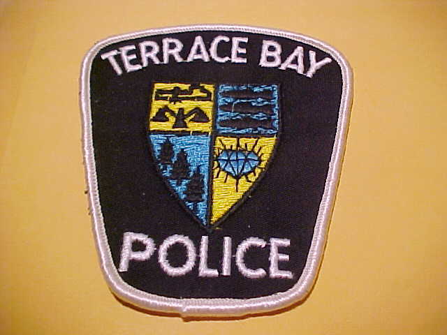 CANADA TERRACE BAY POLICE PATCH