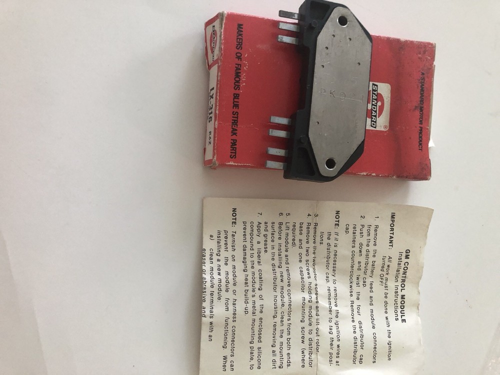 Standard LX316 Ignition Control Module PREMIUM RED BOX (NOS)