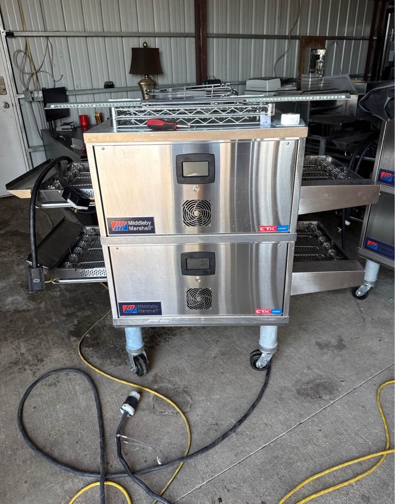 MIDDLEBY MARSHALL DOUBLE STACK CTX DZ33T ELECTRIC INFRARED CONVEYOR OVEN