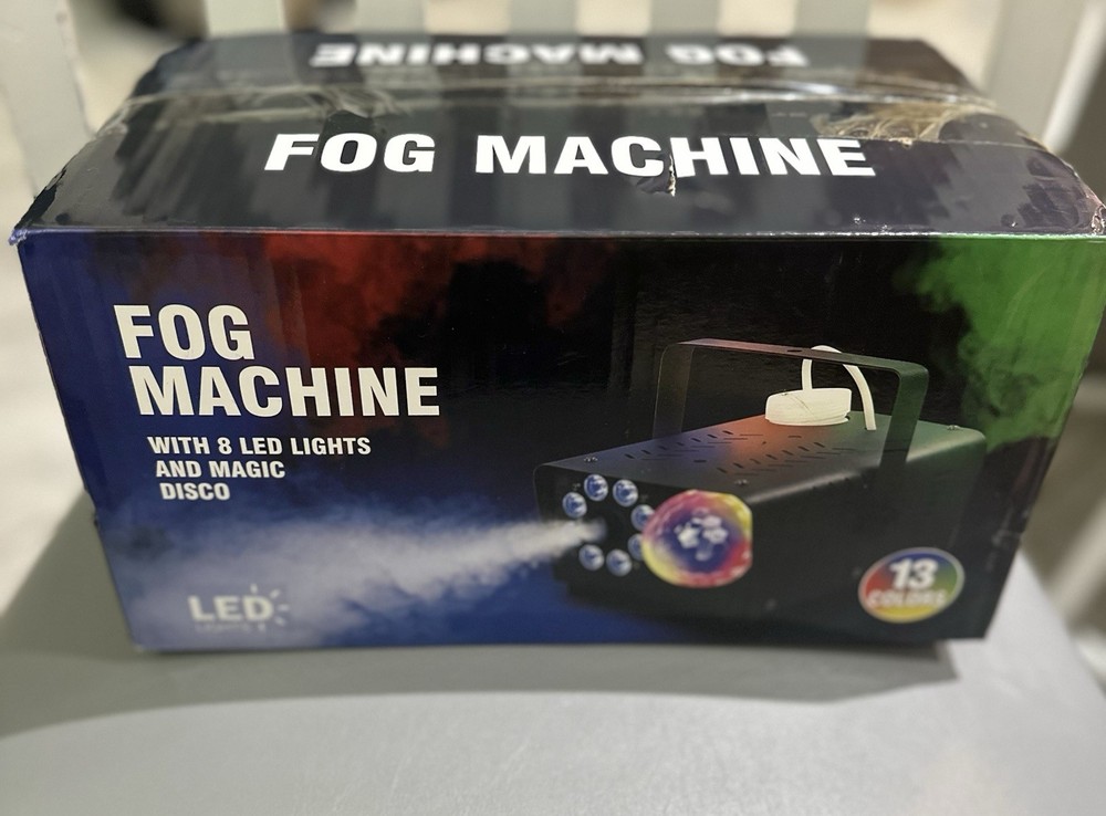 Fog Machine With Lights And Remote