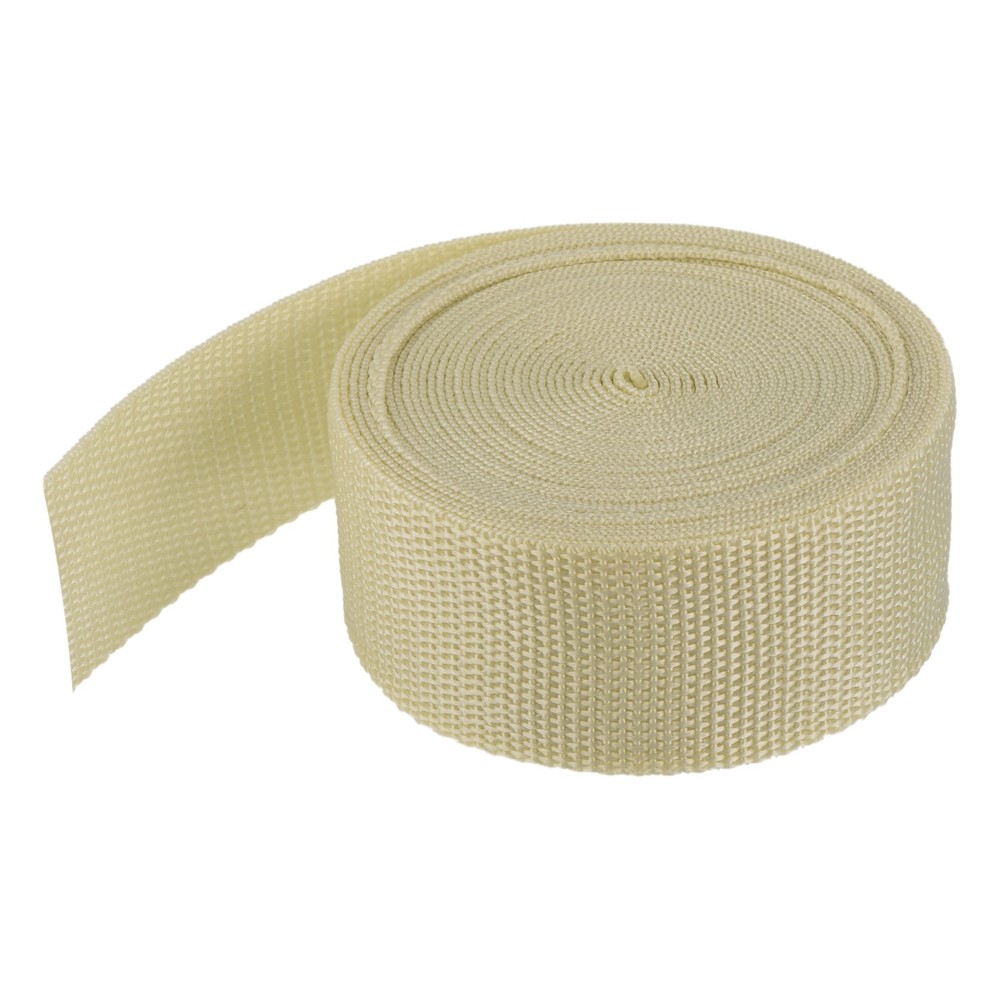 Lightweight Polypropylene Webbing Strap 3.8cm 5 Yard Light Khaki