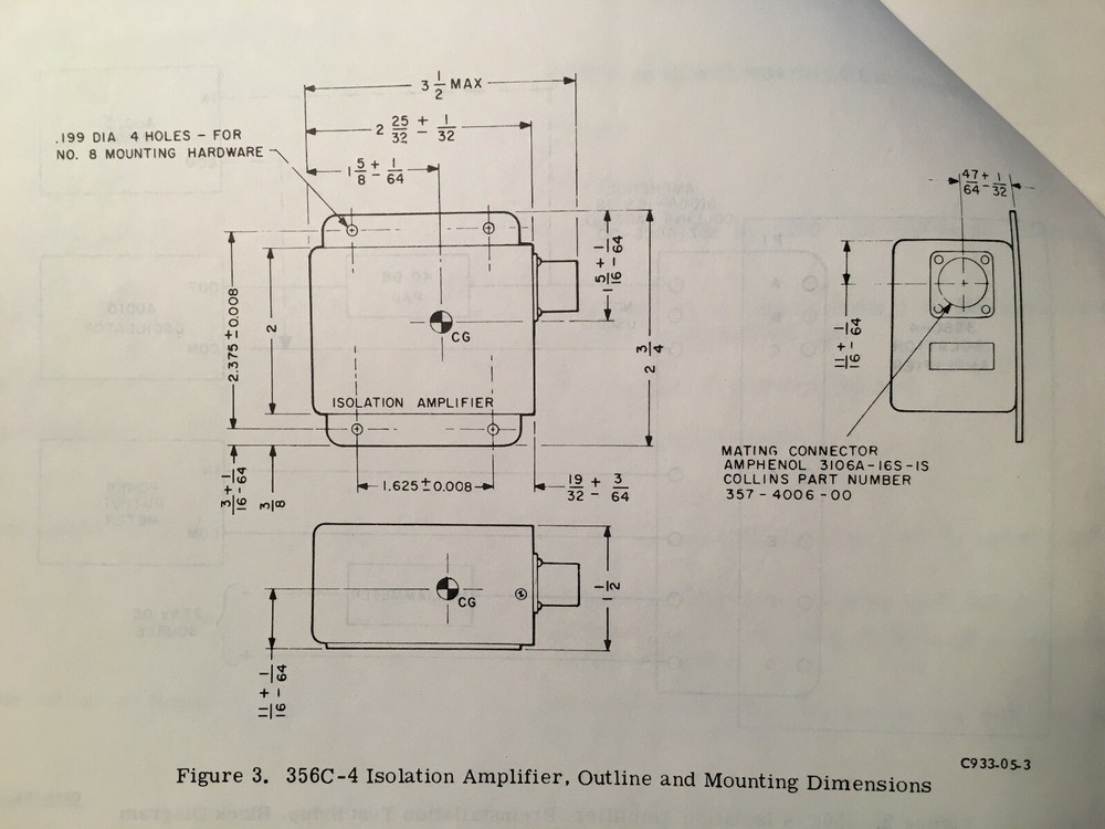 Collins 356C-4 Amplifier Service Manual