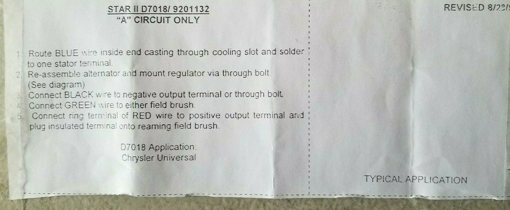 DELCO EXTERNAL REGULATOR WITH VOLTAGE ADJUSTMENT 12V D7018