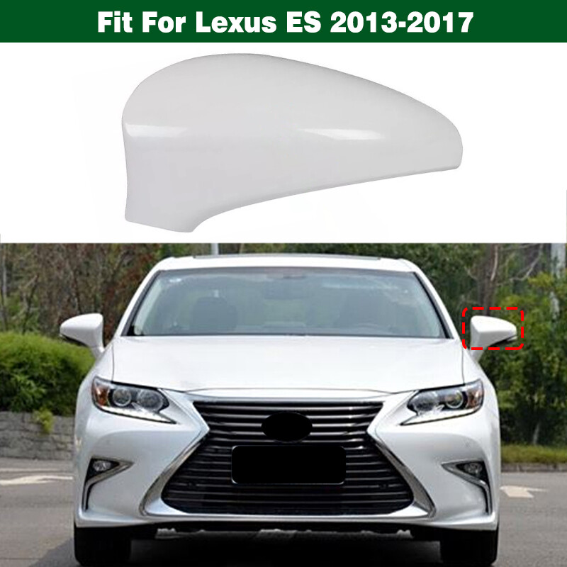 Pearl White Left Rearview Side Mirror Shell Cover Cap For Lexus ES 2013-2017