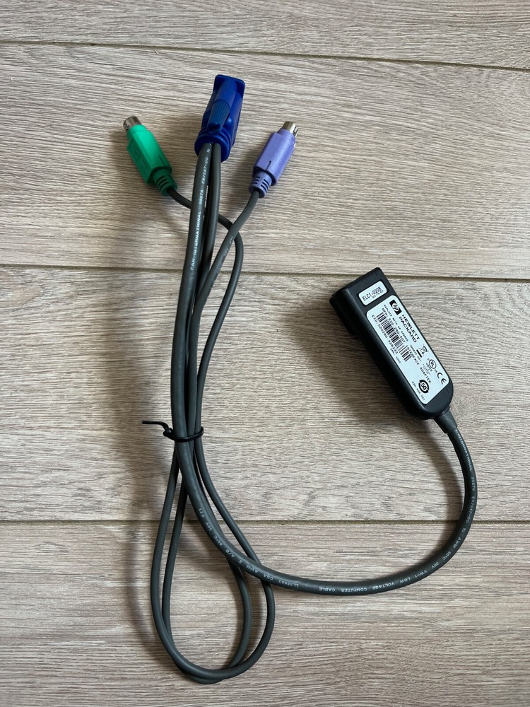 HP KVM Interface Adapter Cable 520-290-507 / 520-290-004