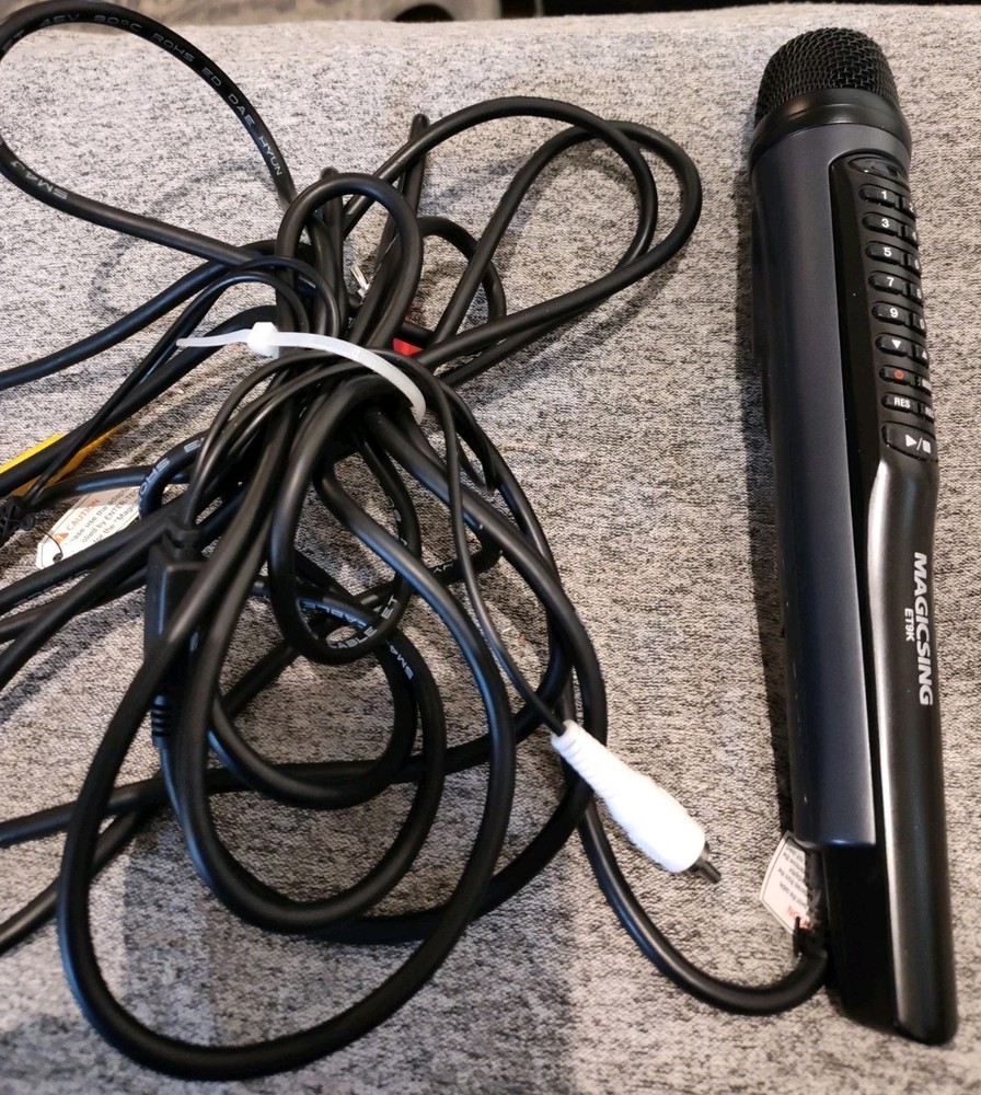 Magic Sing ET9K Microphone no Power Cord