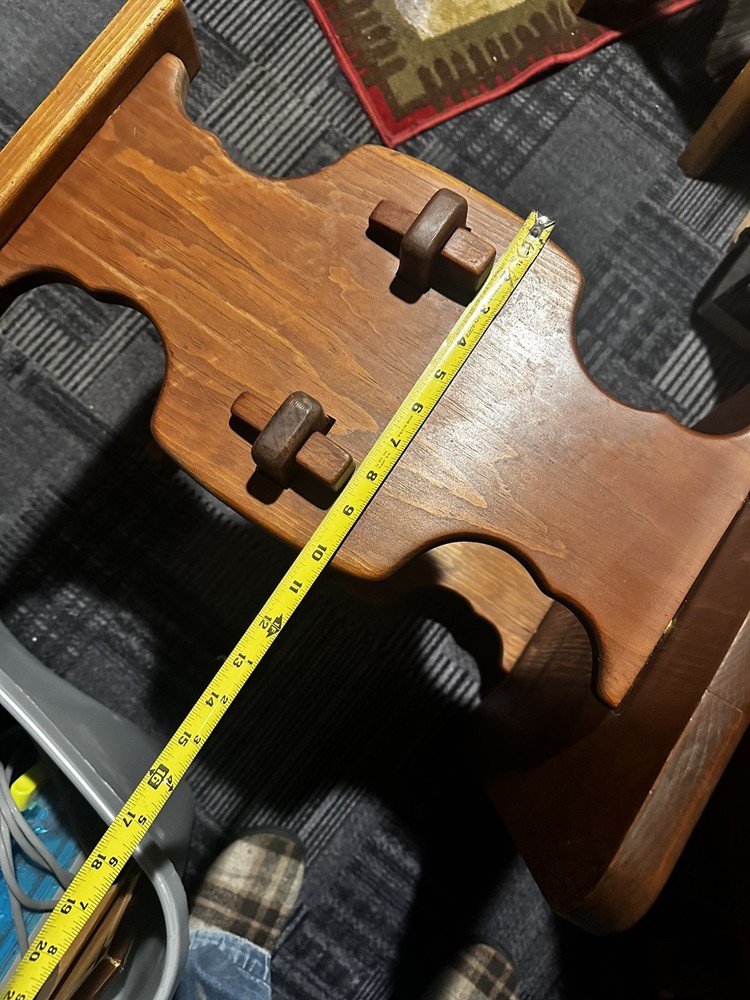 Library Tables / End Tables with Bottom Shelf. Solid Wood