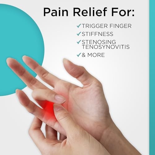 Vive Trigger Finger Splint - Finger Support Brace for Stenosing Tenosynovitis