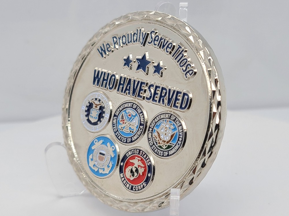 DAS Honoring All Who Served Challenge Coin