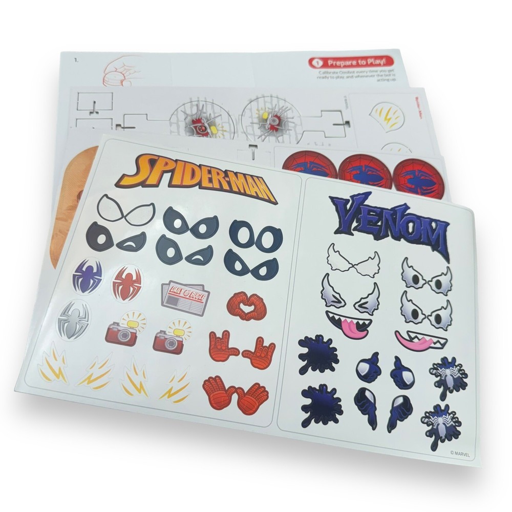 Ozobot Bit Marvel Groot Rocket Spider-Man Venom Robotics READ DESCRIPTION