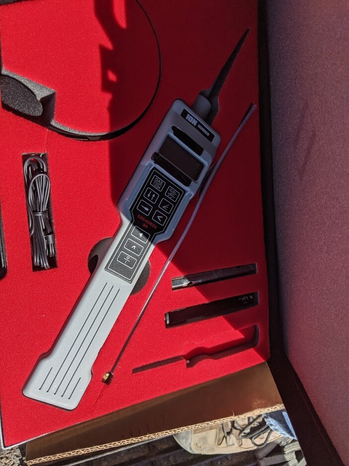 Ion science gas detector