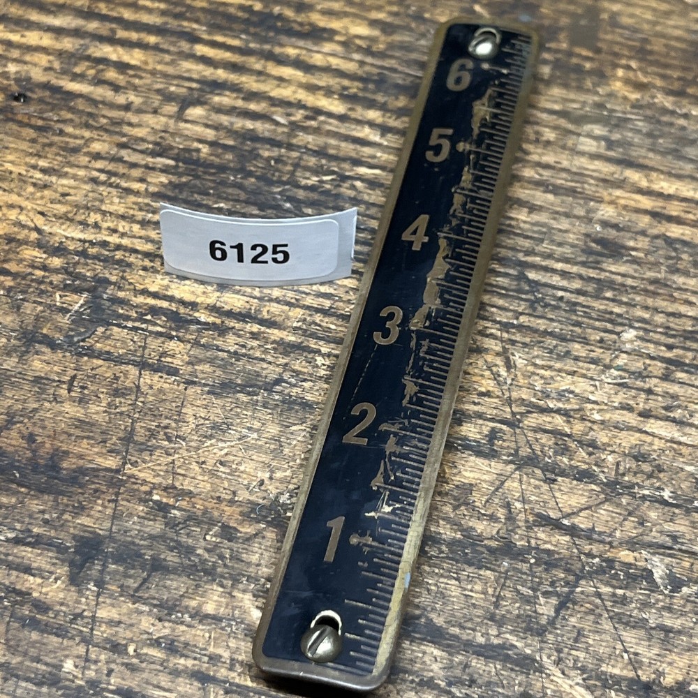 Atlas Clausing 18" Drill Press Depth Indiator Tag / Badge / Gage