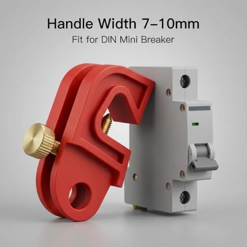 Circuit Breaker Lockout Device – 20 PCS Fits Most DIN Mini Breakers,