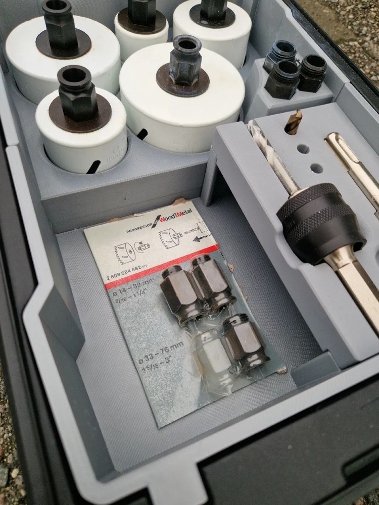 Insert ONLY for Milwaukee Packout Compact for Bosch Hole Saws