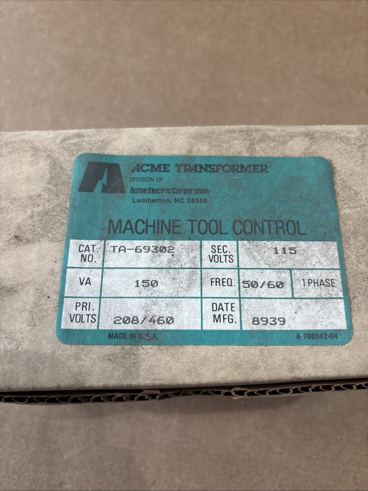 Acme Transformer TA-69302