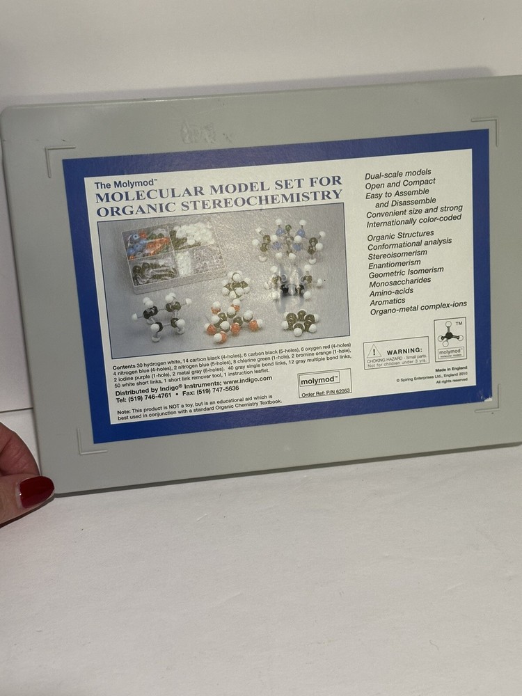 Molymod Molecular Model For Organic Stereochemistry Student 62053