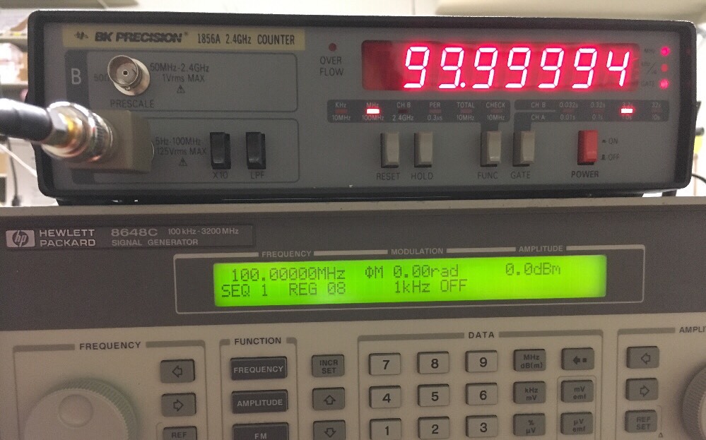 BK Precision 1856A 2.4GHz Counter
