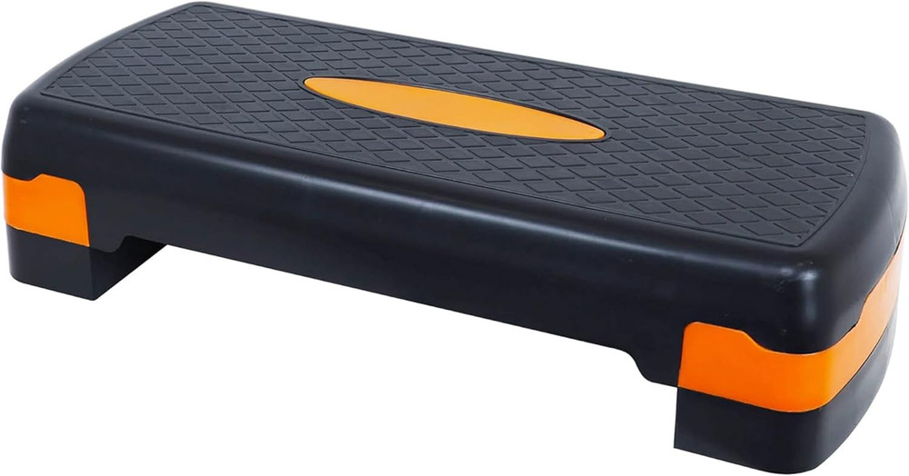 Adjustable Workout Aerobic Stepper Step Platform Trainer, 27-Inch, Multiple Colo