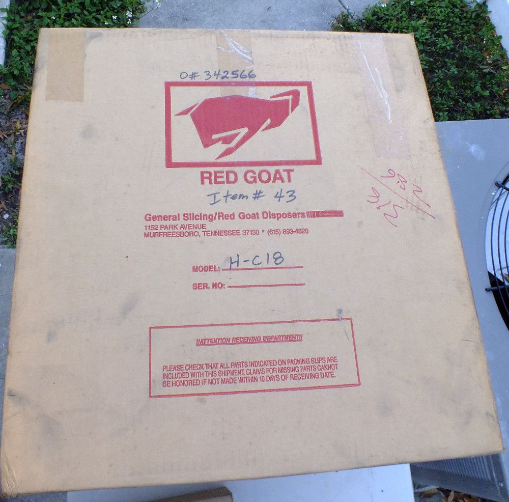 Red Goat Disposers H-C18 Cone Assembly