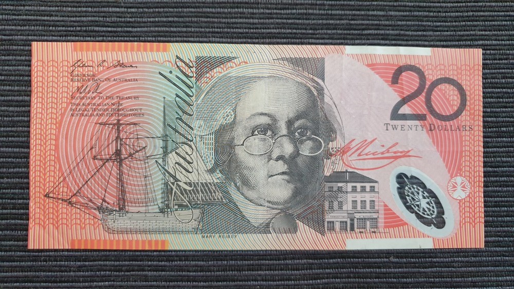AUSTRALIA $20 2013 FIRST PREFIX Polymer Banknote AA13 891978