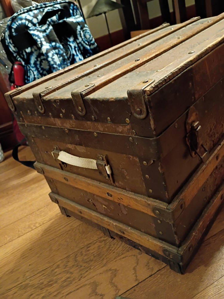 Vintage Steampunk Trunk Small