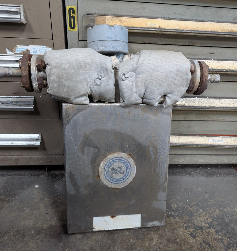 🤪 EMERSON MICRO MOTION MASS FLOW SENSOR DS065S113SU W/ COVER