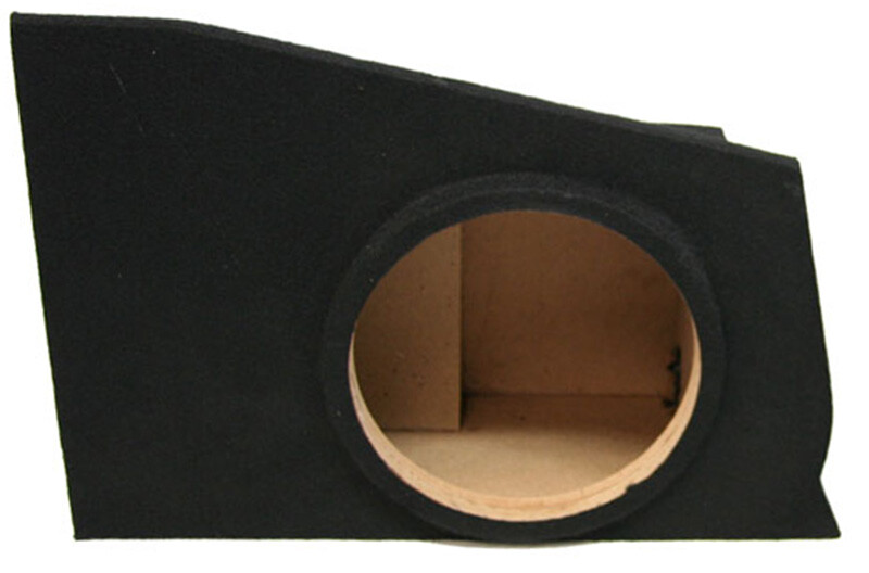 10-15 Chevy Camaro Coupe Rear Side Kicker Comp C10 Dual 10" Sub Box Final 2 Ohm