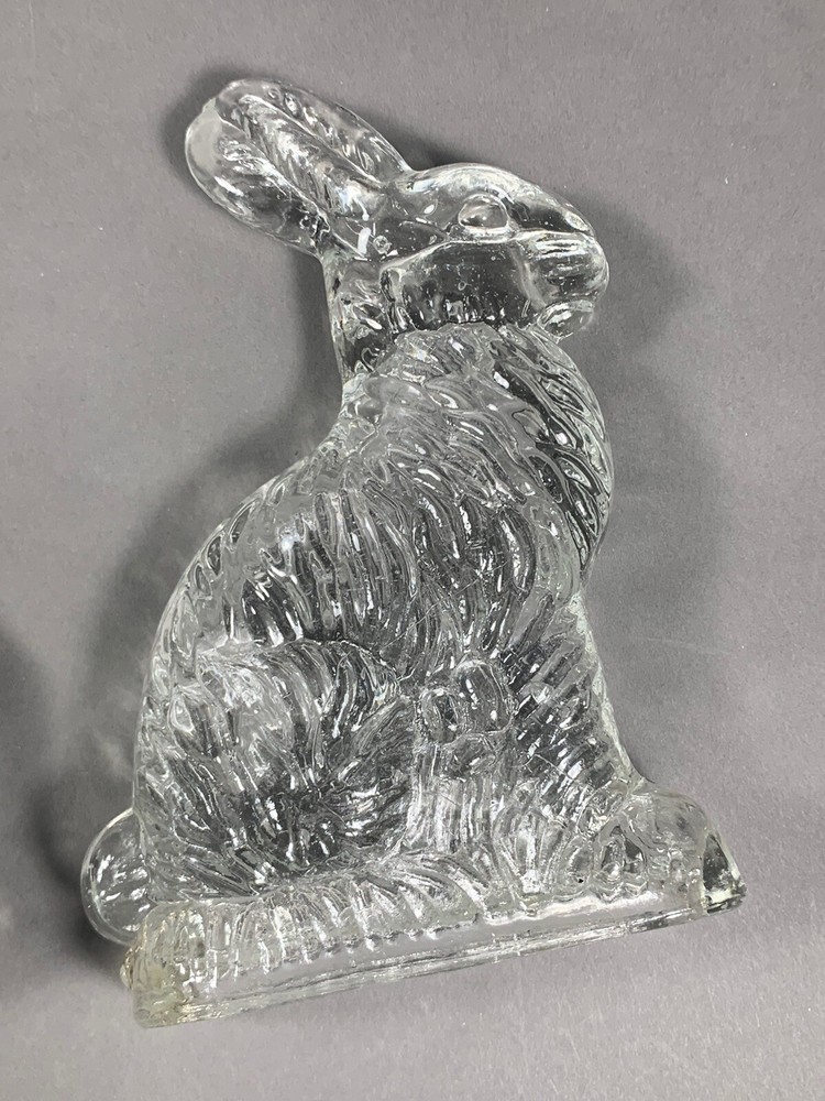 Vintage Easter Figural CANDY Container Chicken Nest Rabbits J.H. Millstein & Co.