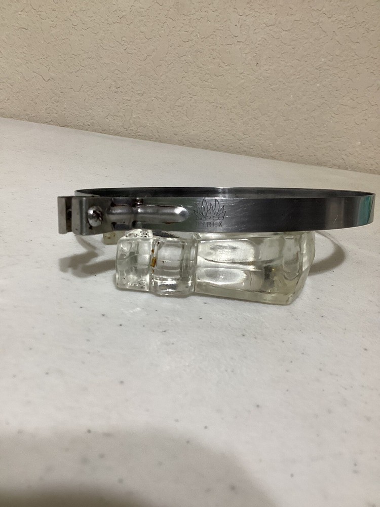 Pyrex percolator 7759-H A-14 Replacement Handle and Metal Ring with Screw.