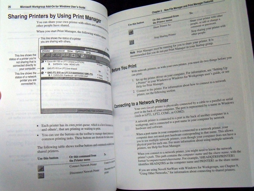 Microsoft Windows For Workgroups & MS-DOS