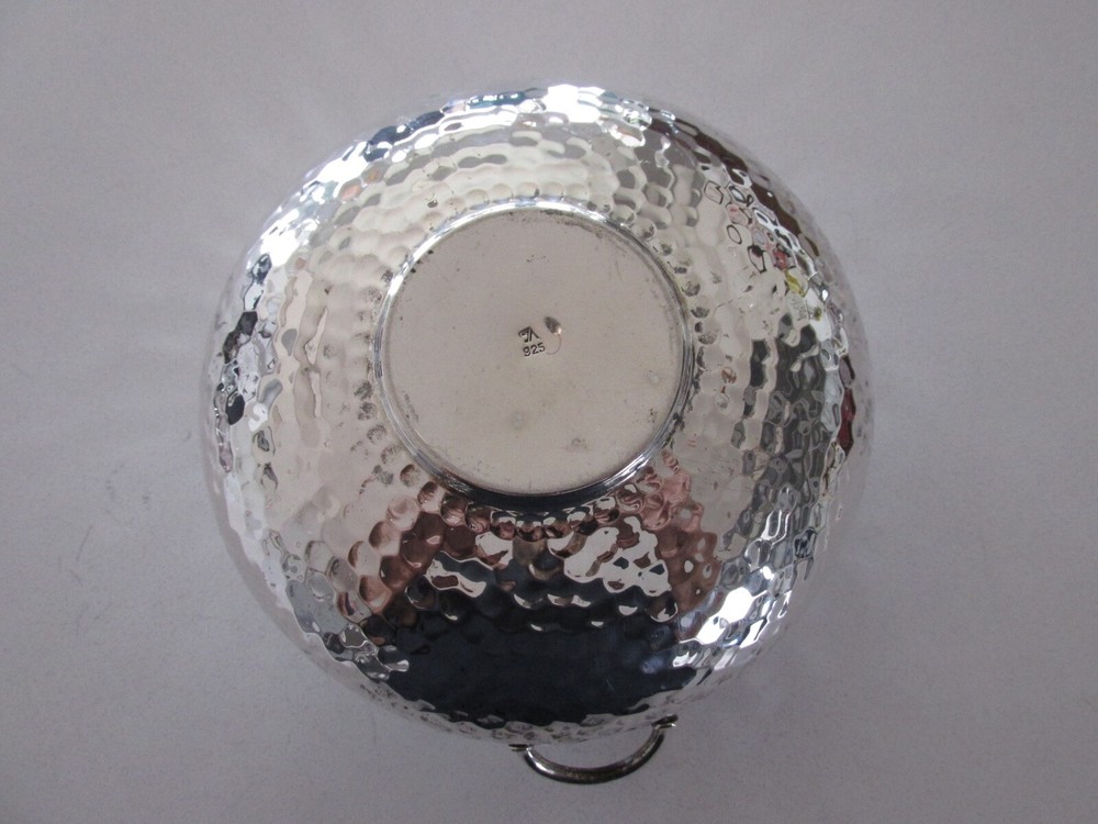 Vintage Hammered Sterling Silver Bowl.....