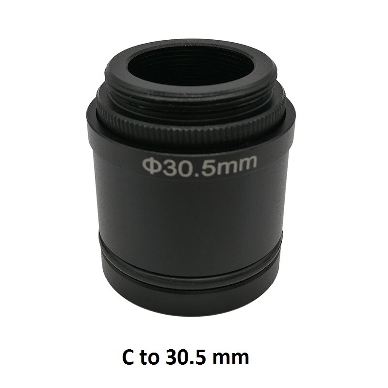 C-mount C Mount to 30 30.5 mm Adapter Stereo Microscope Connect CCD USB Camera
