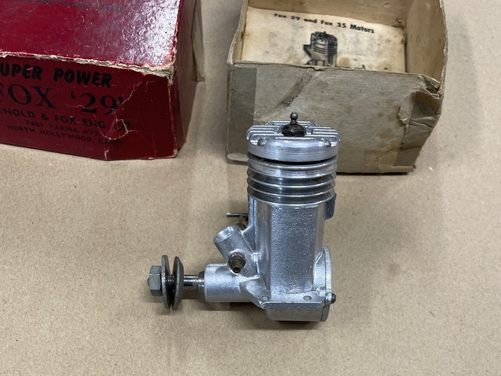Vintage FOX .29 Model Airplane Engine