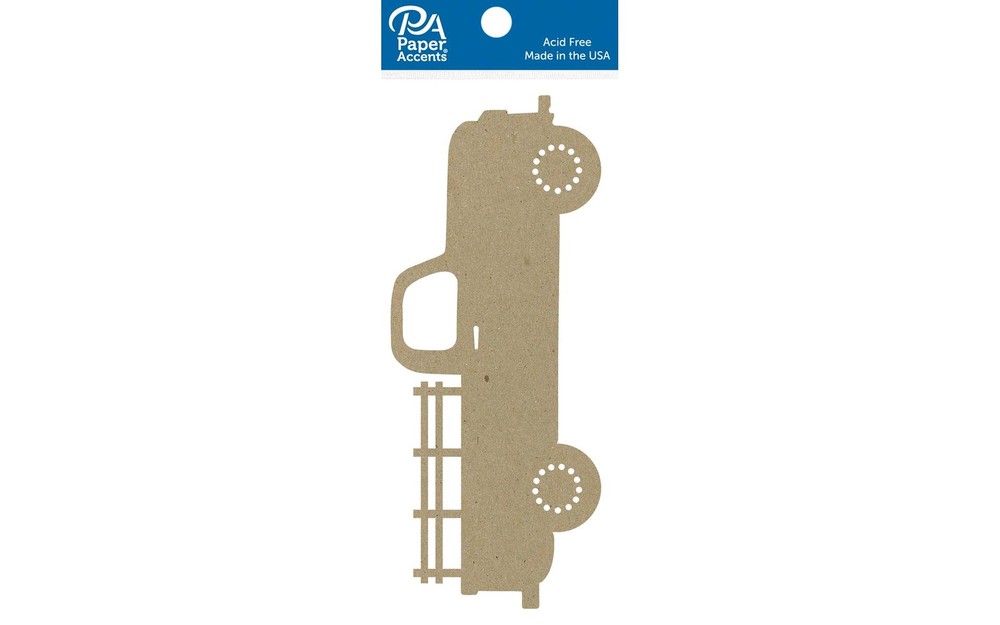 Chip Shape 2pc 6" Truck Natural