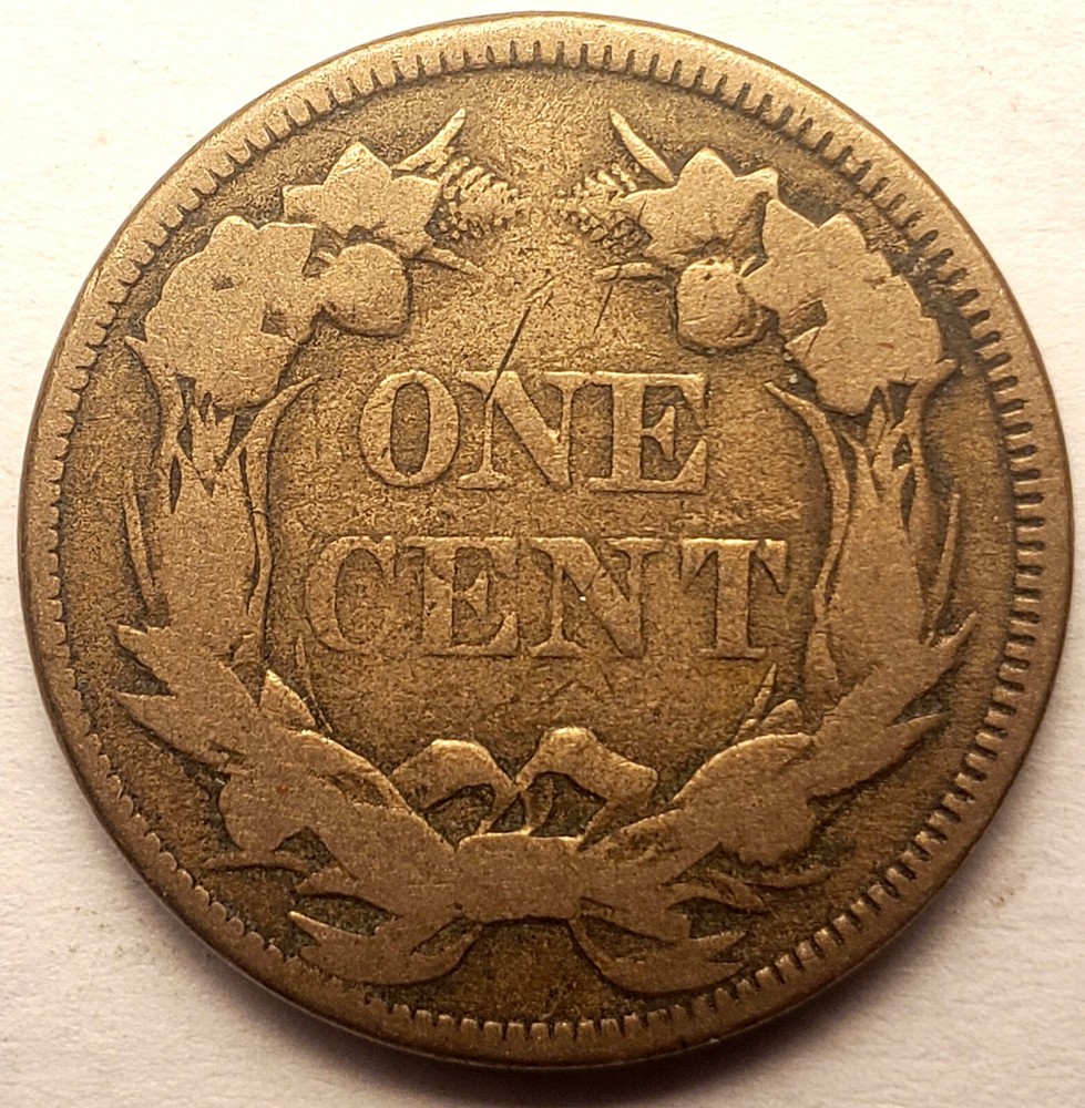 1858 FLYING EAGLE CENT VG #MC_637