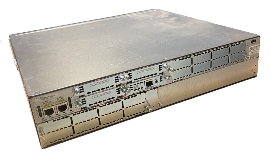 Cisco 2800 Series Integrated Services Router.