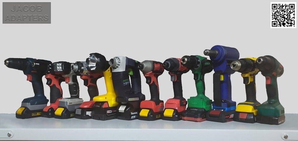 Battery Adapter for Festool 18V Tools. ( Jadapters )