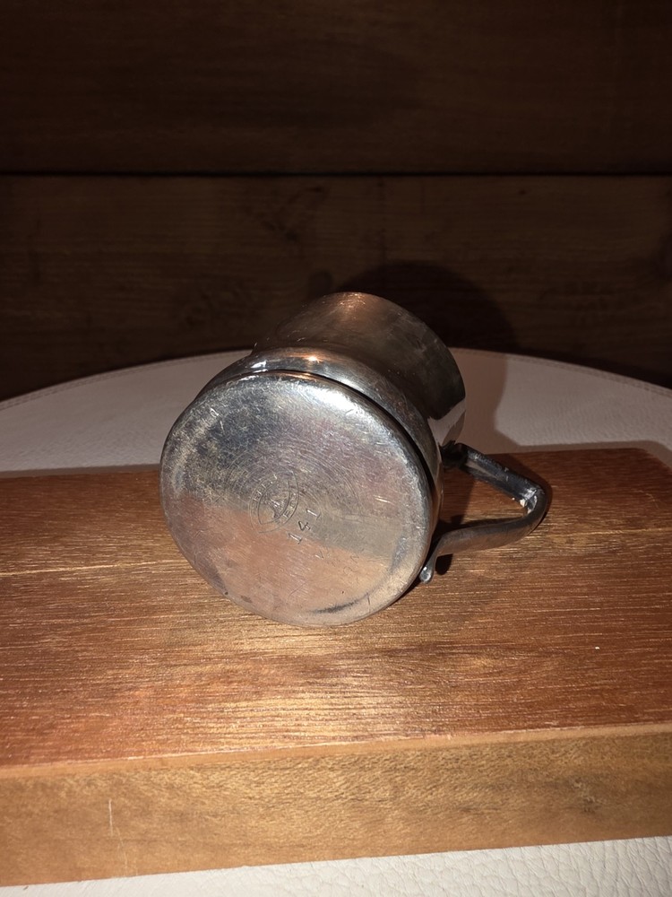 Vintage Forbes Small Silver Cup With Handle S.P. Co.