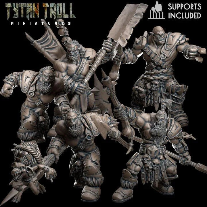 Orc Raiders Miniature