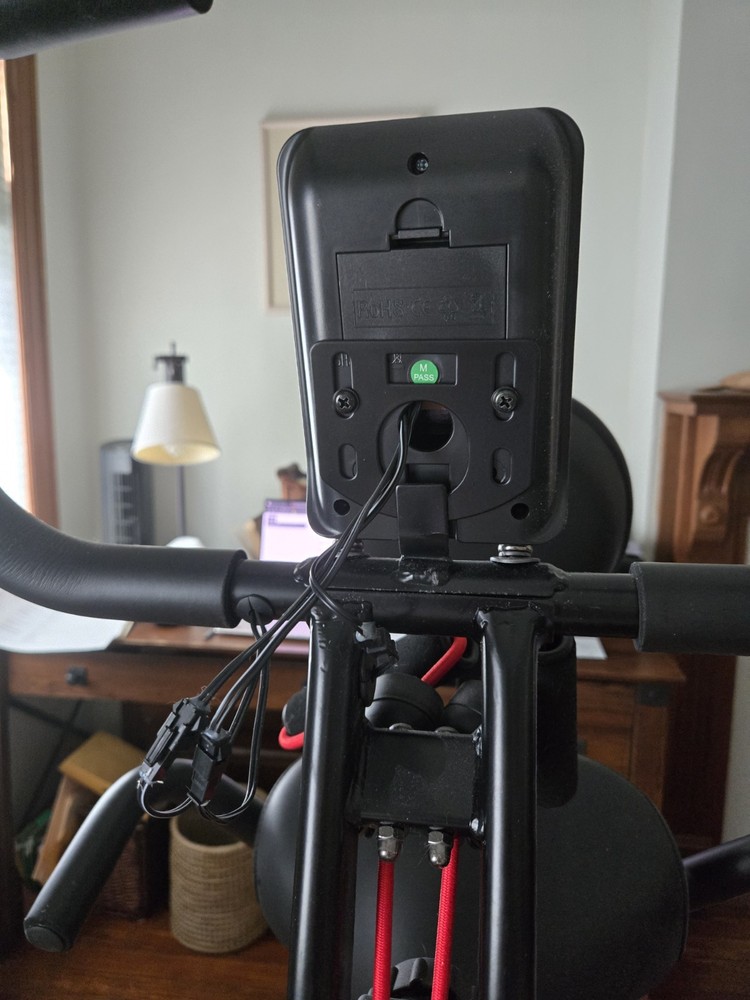 HAPBEAR Folding Upright Exercise Bike