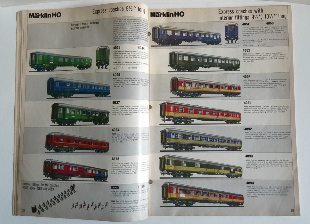 Vintage Marklin 1973 E Catalog