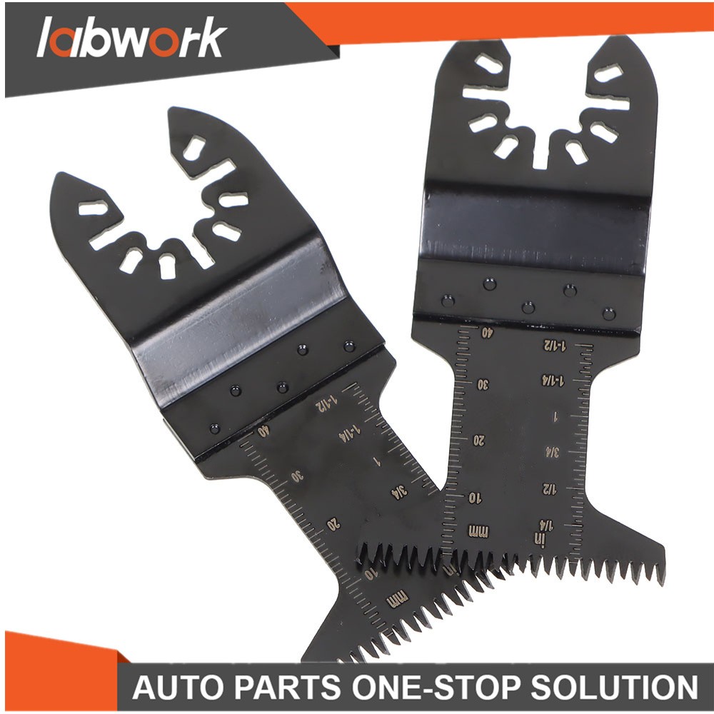 Labwork Plastic And Wood Oscillating Multitool Quick Release Saw Blades 60Pack